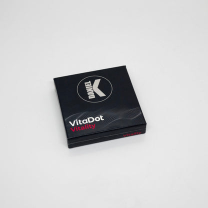 Boîte de présentation VitaDot Vitality avec 5 paires